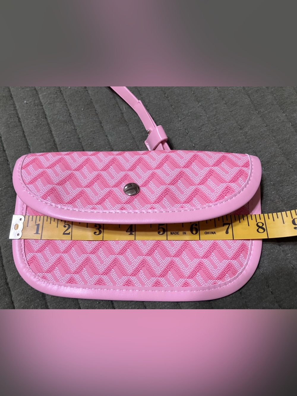 Pink Patterned Tote - Picture 8 of 8